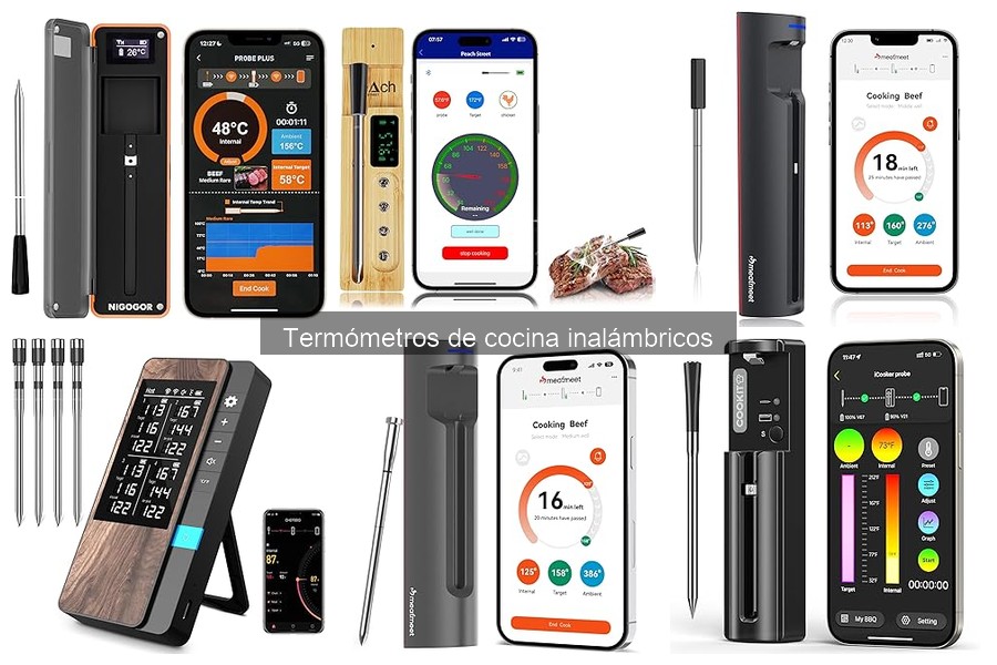 Mantenimiento de Termómetros de Cocina Inalámbricos