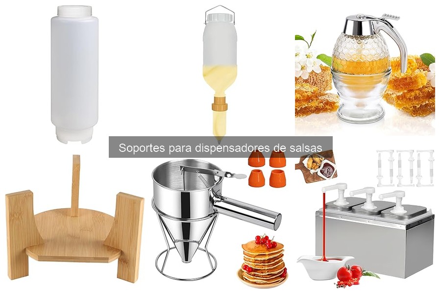 Mantenimiento y limpieza de soportes para salsas en casa