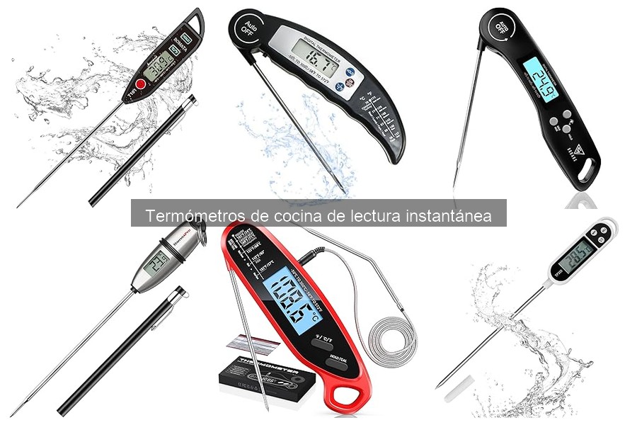 Mantenimiento y limpieza de termómetros de cocina