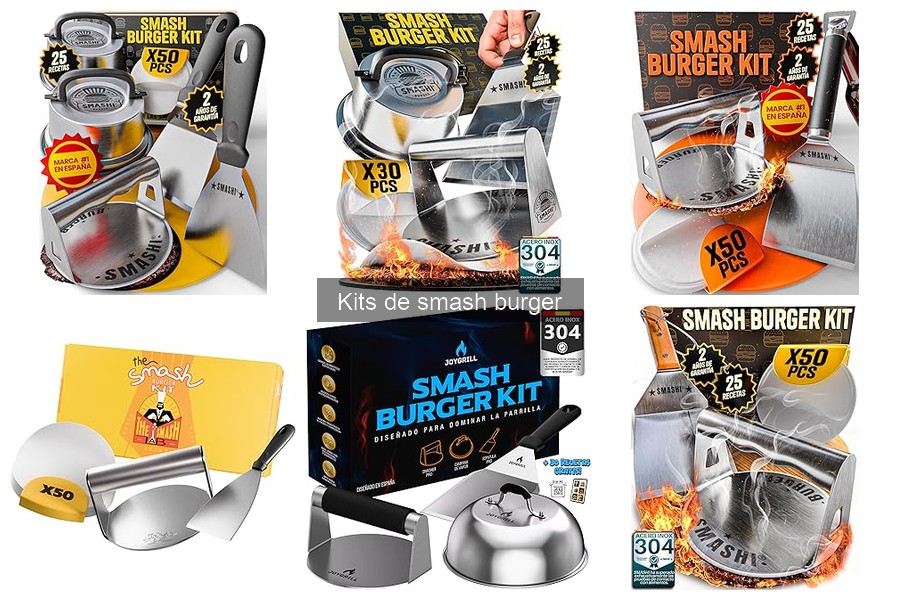 Mantenimiento y limpieza del kit de smash burger