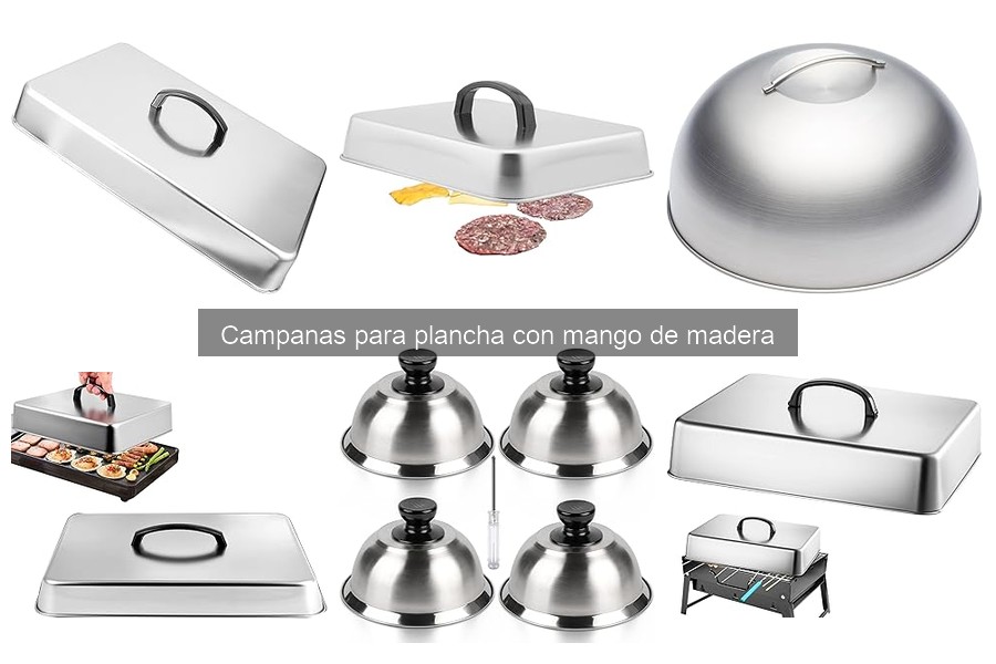 Mejor campana con mango de madera para plancha en casa