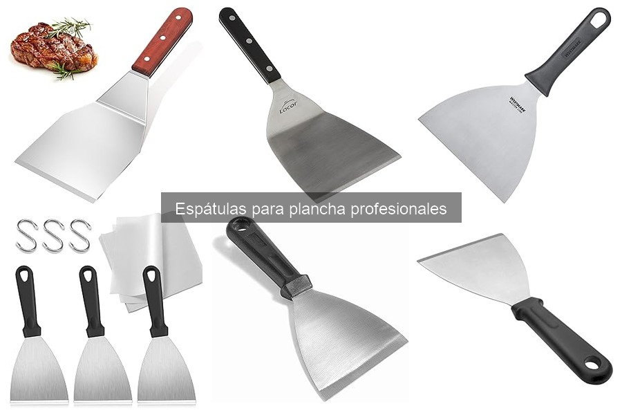 Mejor espátula para hamburguesas a la plancha: guía comparativa