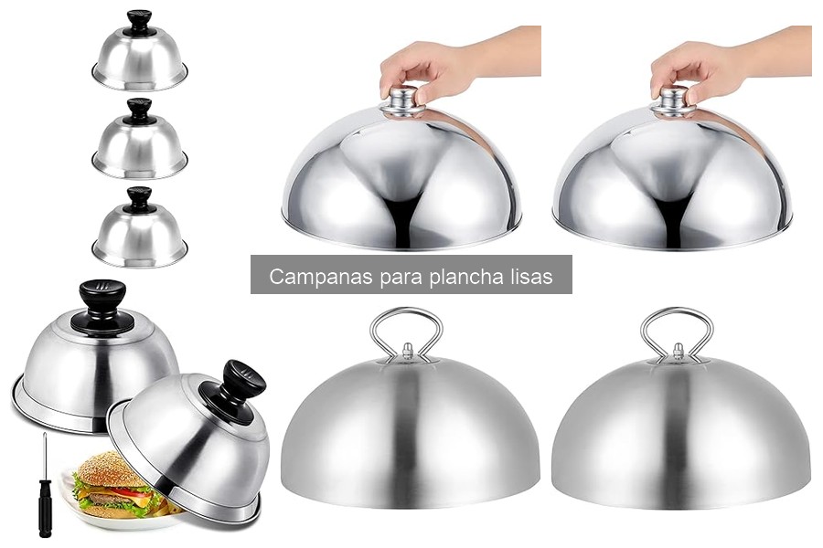 Mejores accesorios para campanas de planchas lisas