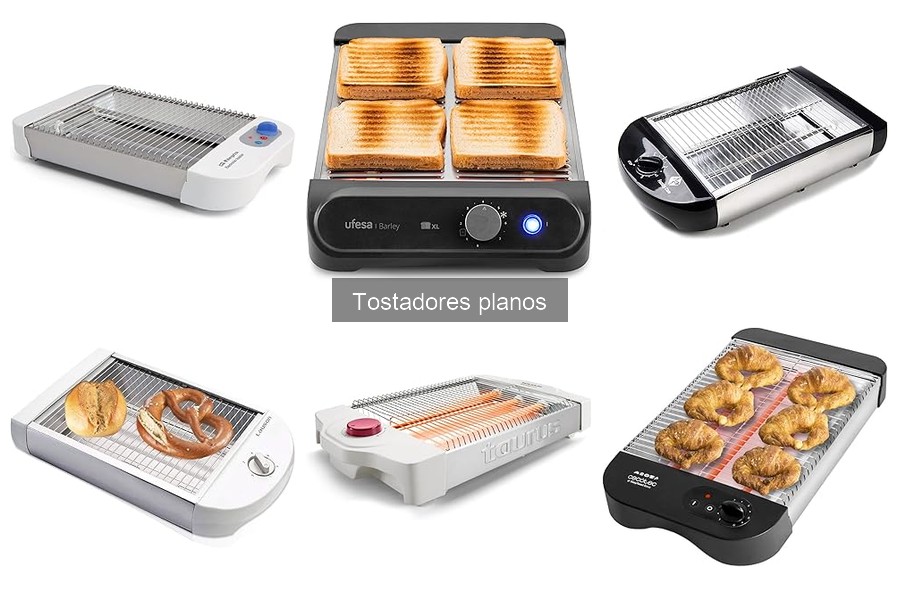 Mejores accesorios para tostadores planos en casa
