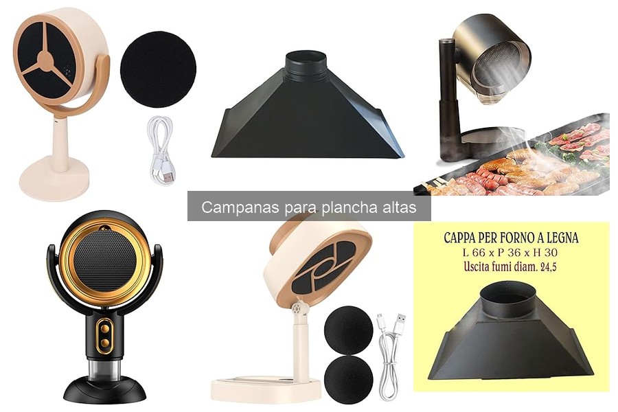 Mejores campanas para plancha altas: opiniones de usuarios