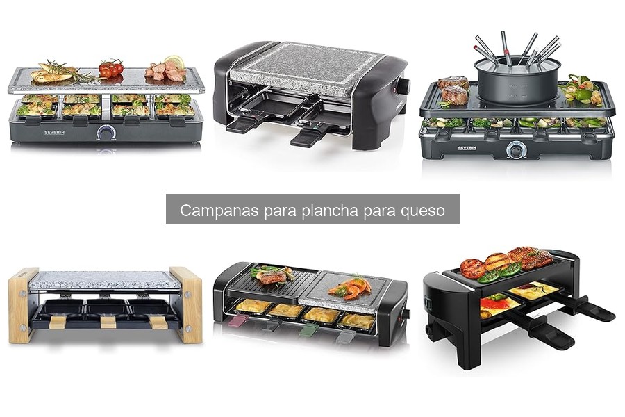 Mejores campanas para plancha para queso 2023: Comparativa