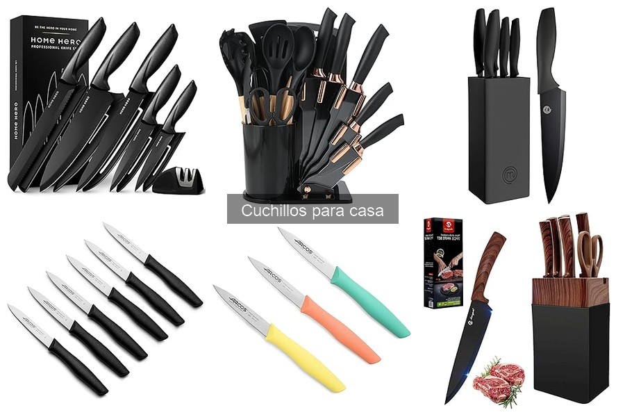 Mejores cuchillos para cocinar en casa: guía de compra