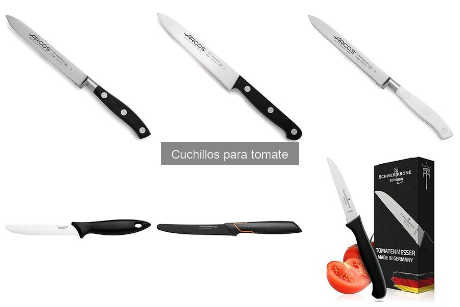 Mejores cuchillos para tomate: comparativa y recomendaciones