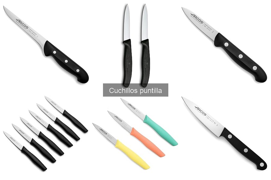 Mejores cuchillos puntilla para principiantes en cocina