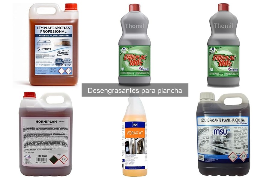 Mejores desengrasantes para planchas de hierro y acero inoxidable