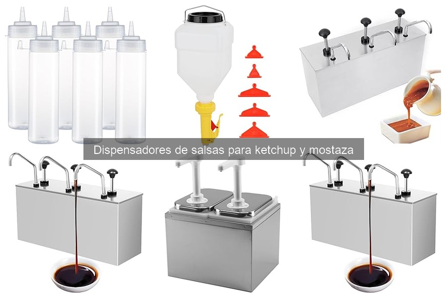 Mejores dispensadores de salsas para fiestas y reuniones