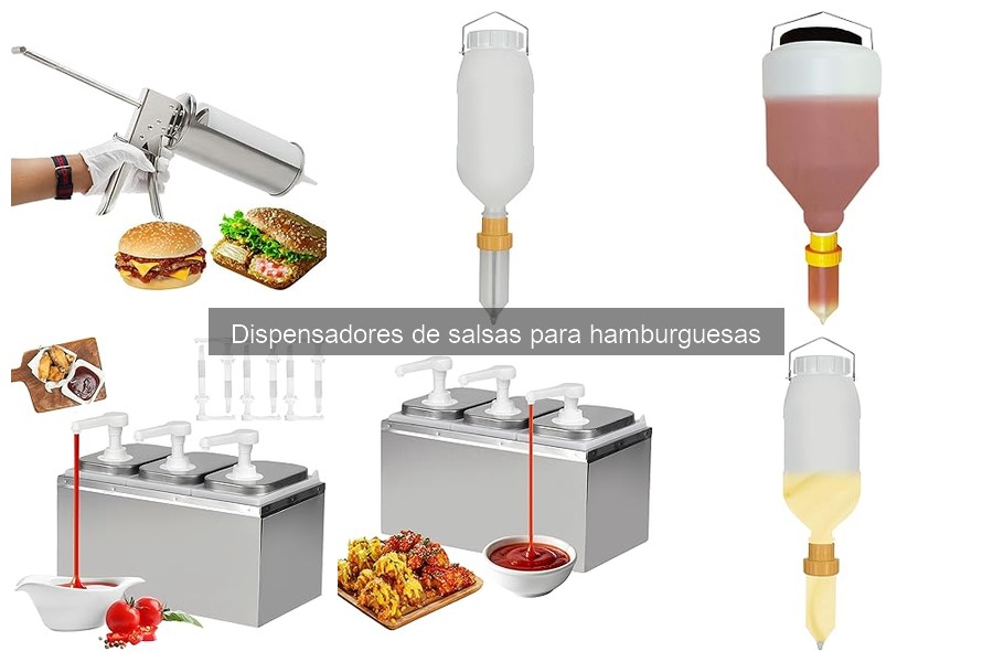 Mejores dispensadores de salsas para hamburguesas en 2023