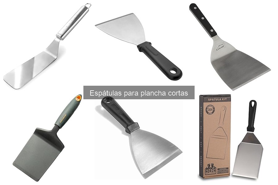 Mejores espátulas cortas para smash burgers: Guía 2023