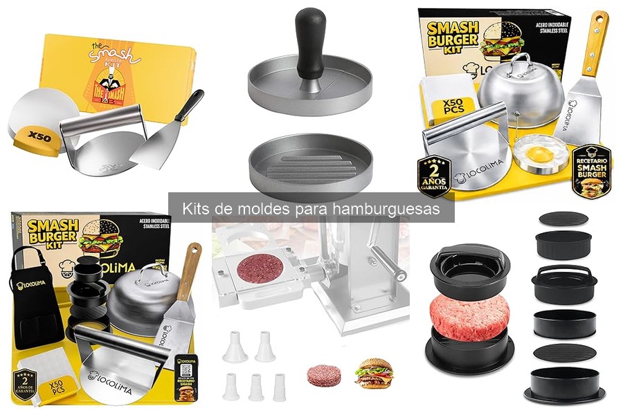 Mejores kits de moldes para hamburguesas en 2023