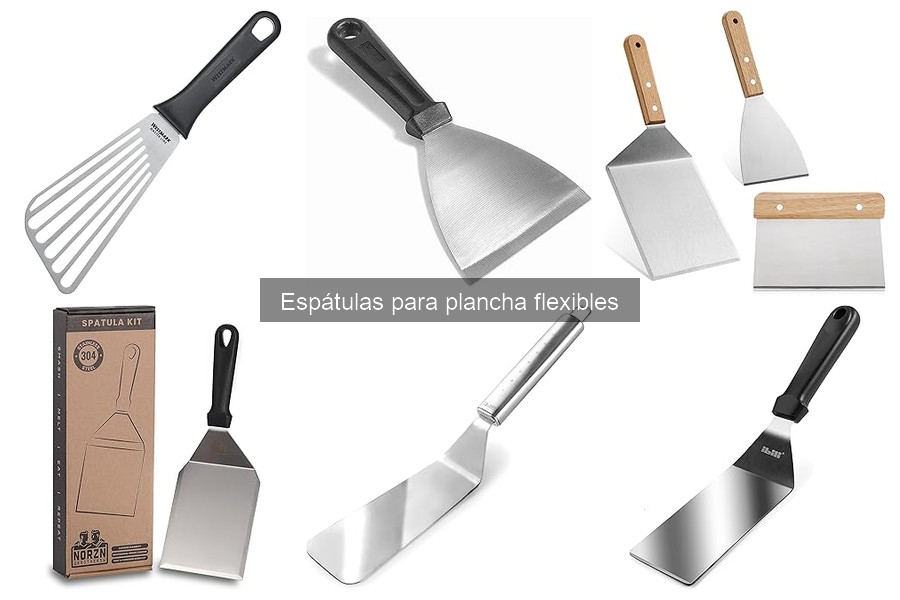 Mejores lugares para comprar espátulas flexibles para plancha