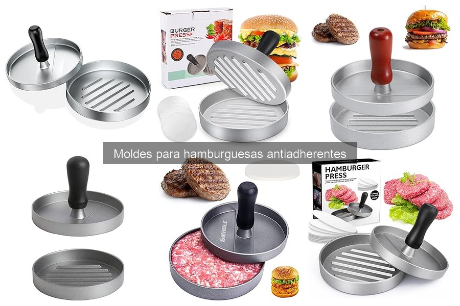 Mejores lugares para comprar moldes de hamburguesas antiadherentes