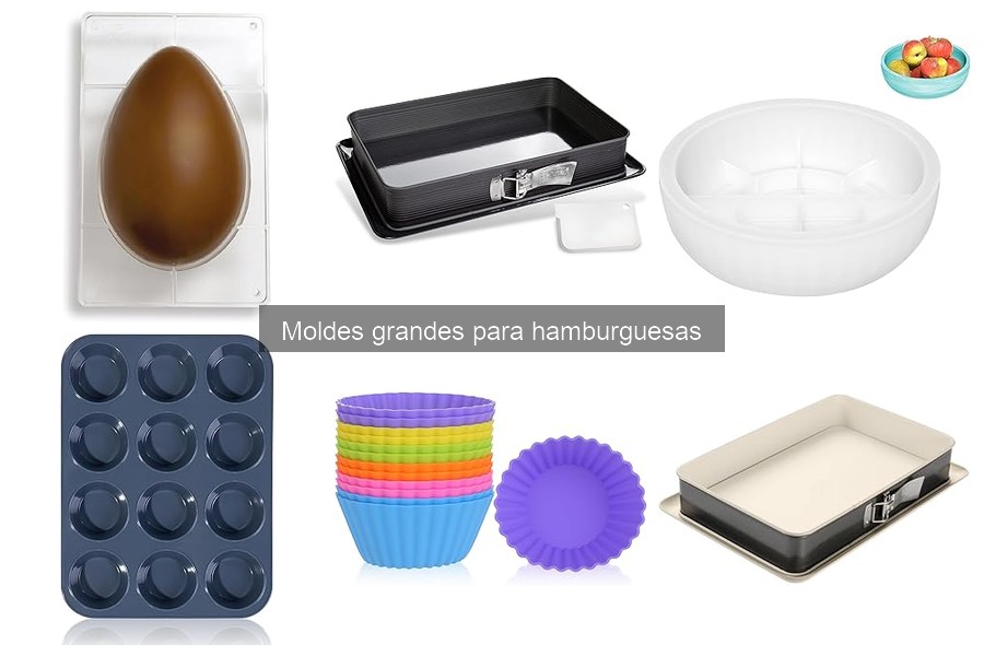 Mejores lugares para comprar moldes grandes para hamburguesas