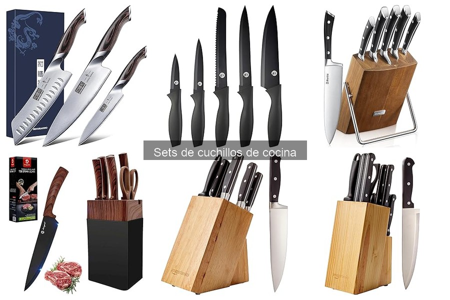 Mejores lugares para comprar sets de cuchillos de cocina en oferta