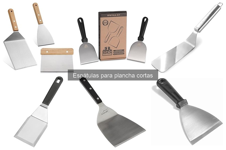 Mejores marcas de espátulas cortas para plancha en 2023