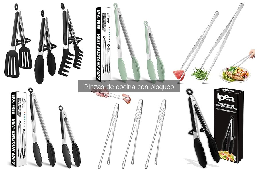 Mejores marcas de pinzas de cocina con bloqueo en 2023