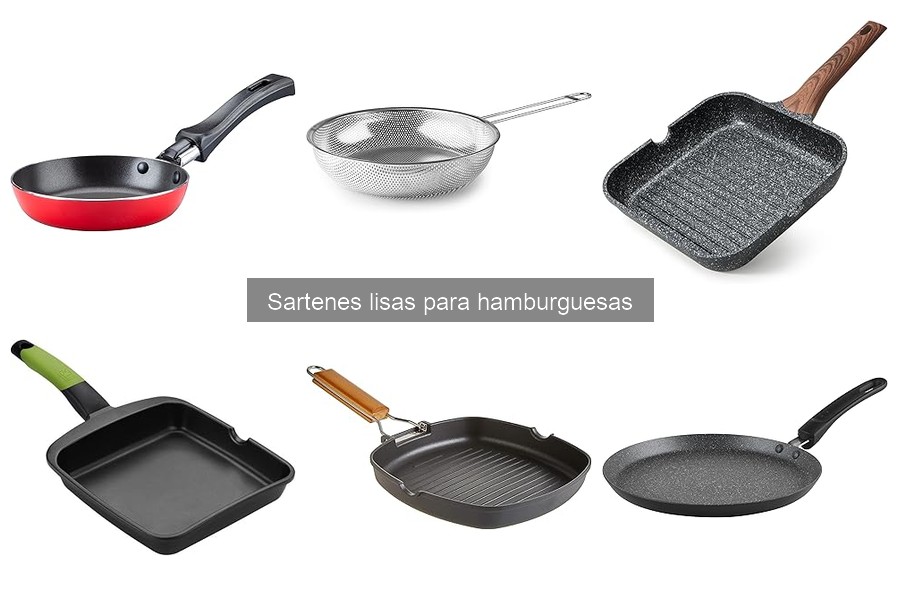 Mejores marcas de sartenes lisas para hamburguesas en 2023