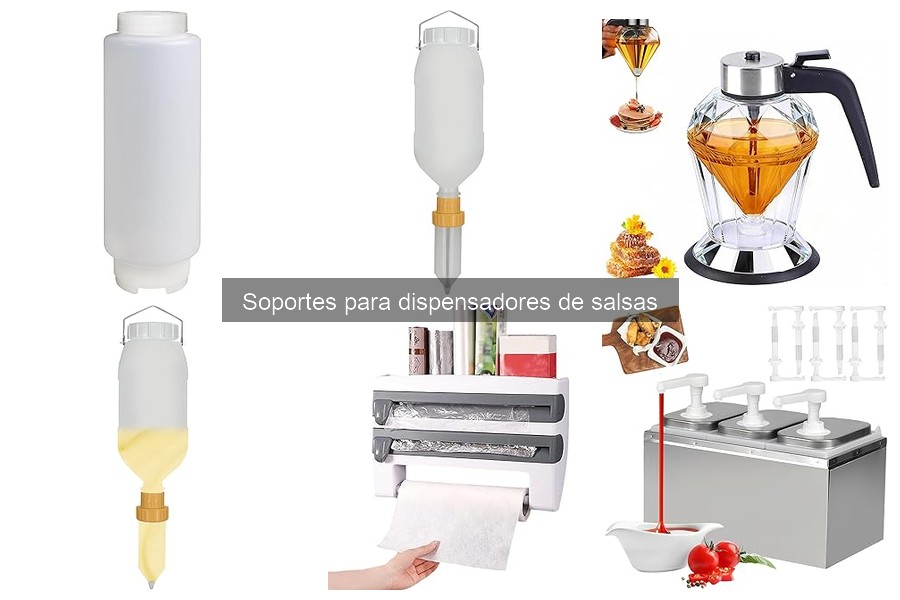 Mejores marcas de soportes para dispensadores de salsas