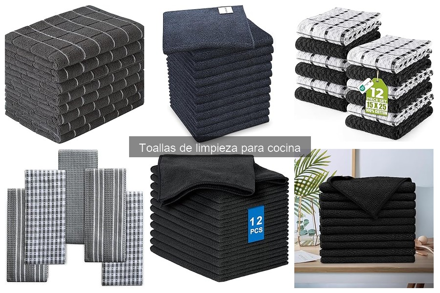 Mejores marcas de toallas de limpieza para cocina: comparativa