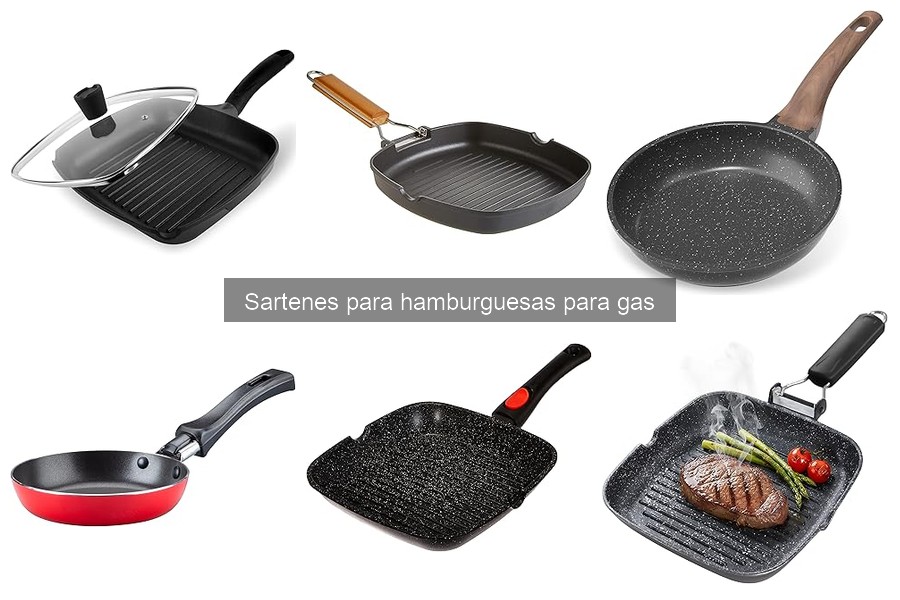 Mejores materiales para sartenes de hamburguesas: guía informativa