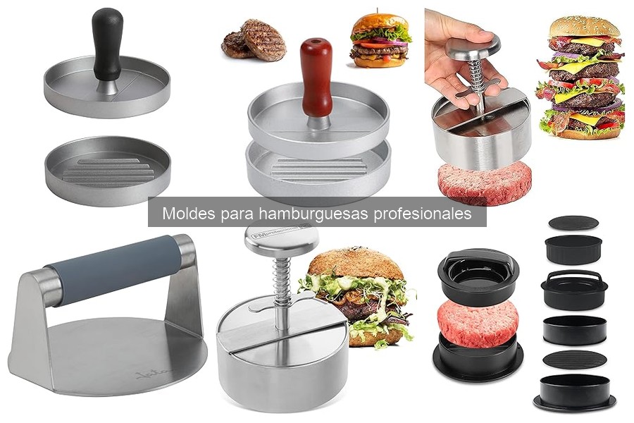 Mejores moldes para hamburguesas profesionales en Amazon