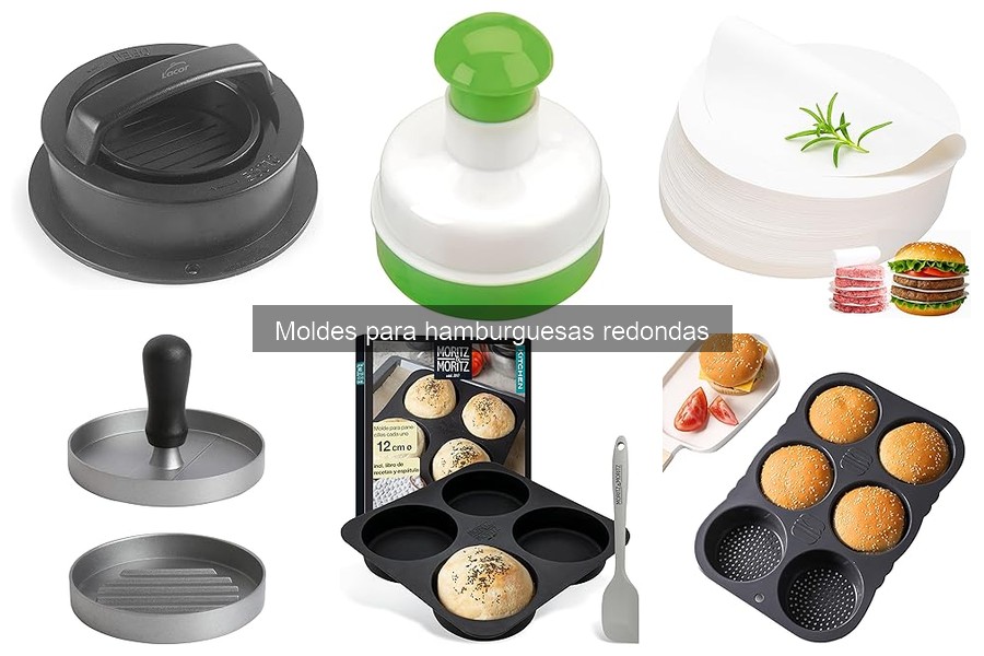 Mejores moldes para hamburguesas redondas en 2023