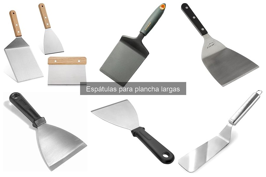 Mejores ofertas de espátulas largas para plancha en 2023