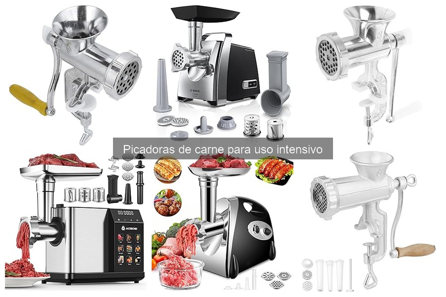 Mejores Ofertas en Picadoras de Carne para Uso Intensivo