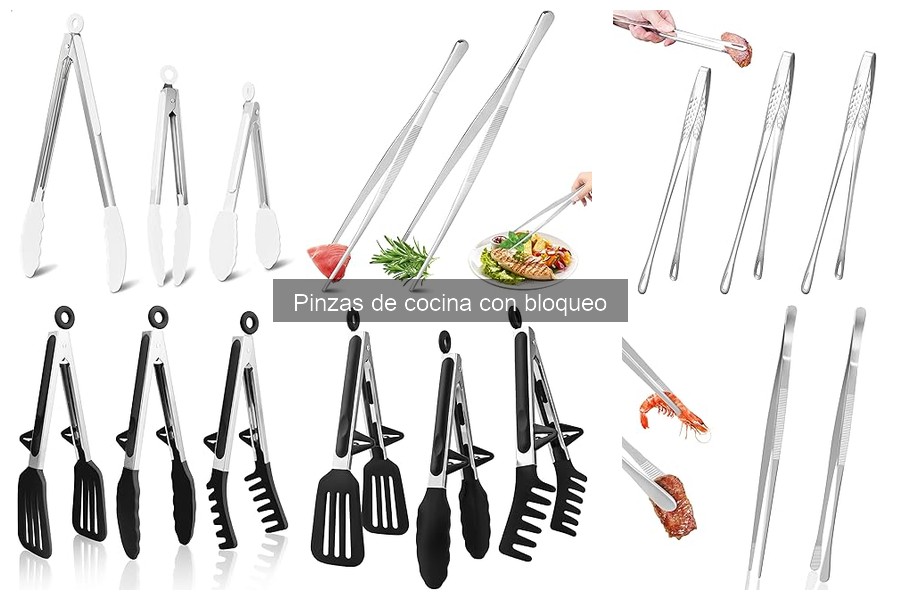 Mejores ofertas en pinzas de cocina con bloqueo 2023