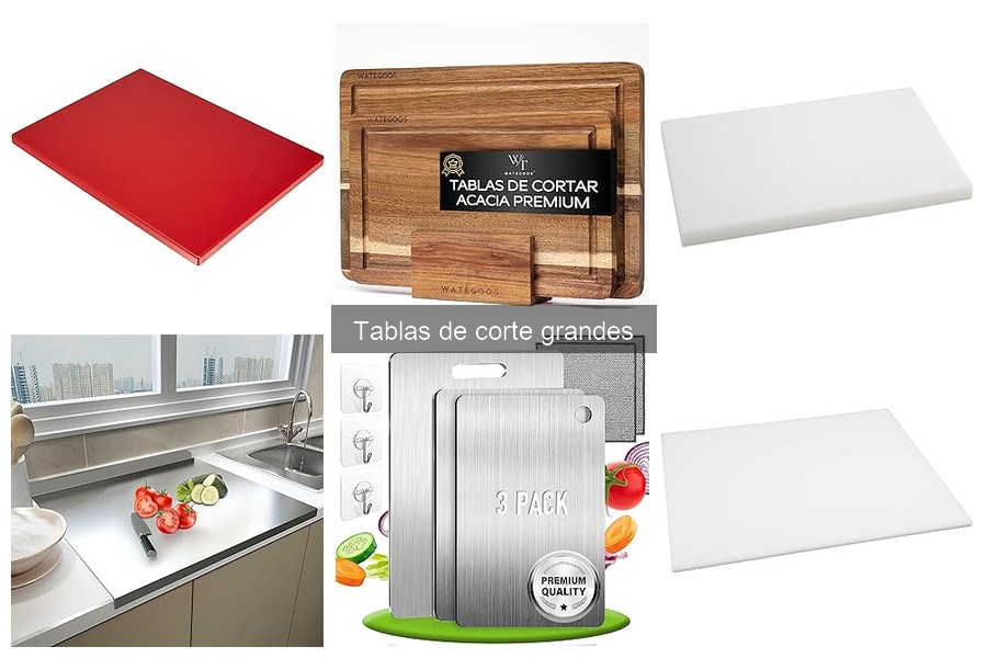 ** Mejores ofertas en tablas de corte grandes para cocinar