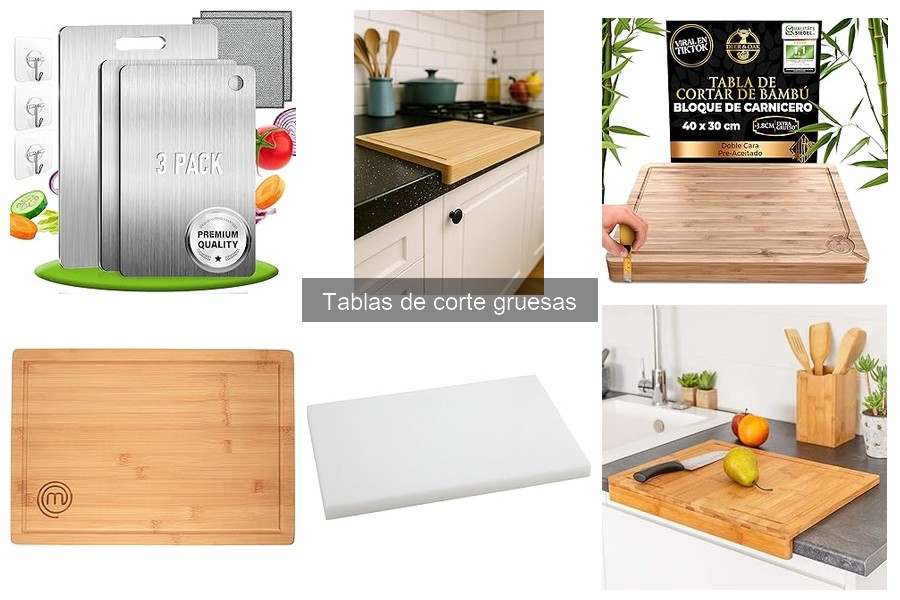 Mejores ofertas para tablas de corte gruesas en 2023