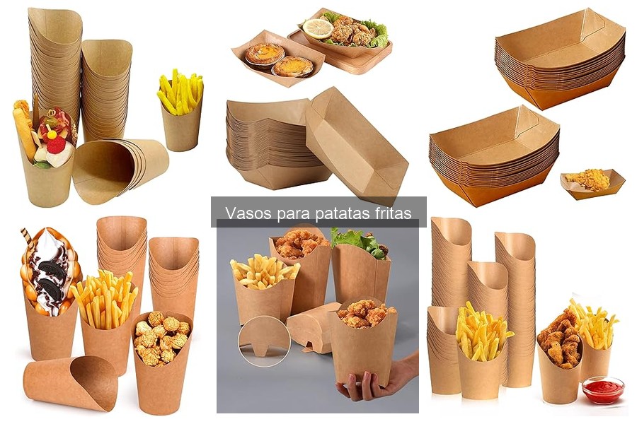 Mejores ofertas y precios de vasos para patatas fritas