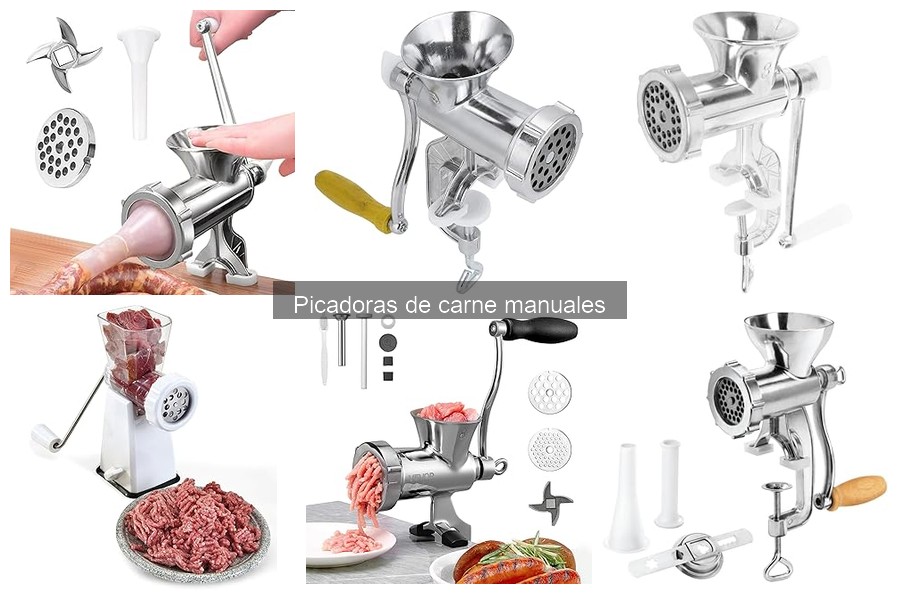 Mejores picadoras de carne manuales para uso doméstico