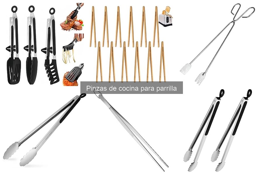 Mejores Pinzas de Cocina para Parrilla: Comparativa 2023