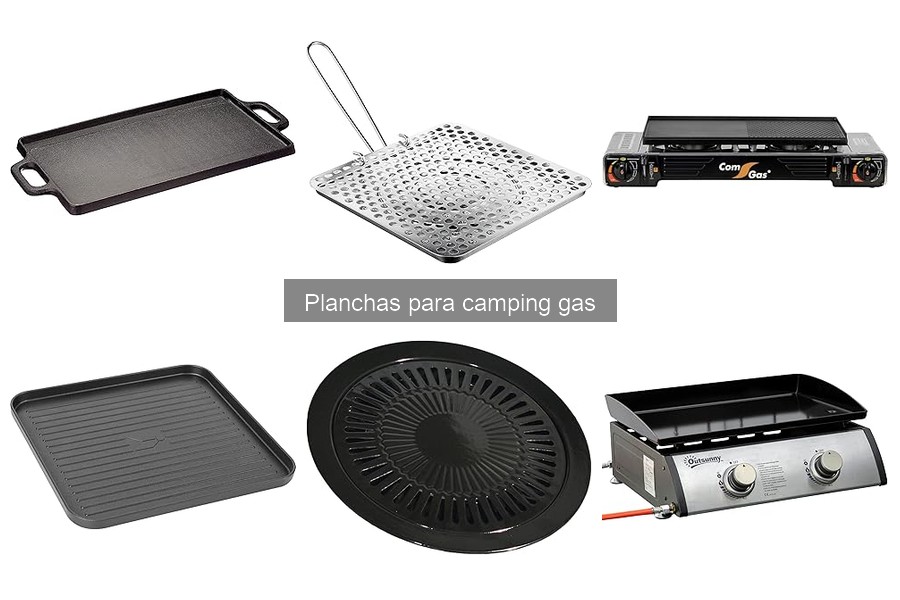Mejores planchas de camping a gas para familias en 2023
