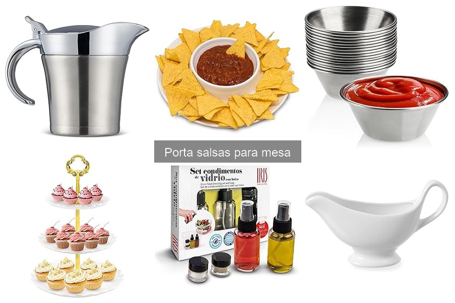 Mejores porta salsas para cenas familiares: comparativa 2023
