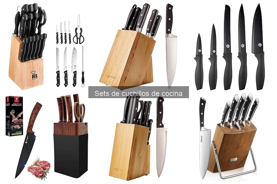 Mejores Sets de Cuchillos de Cocina para Chefs Aficionados