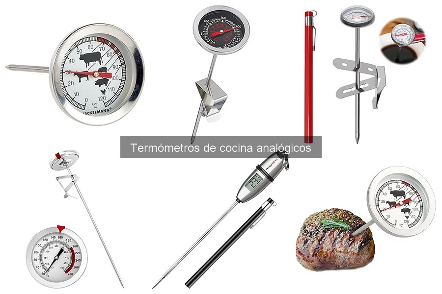 Mejores termómetros analógicos de cocina para principiantes