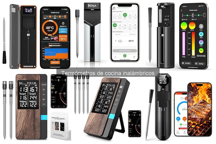 Mejores termómetros de cocina inalámbricos: comparativa 2023
