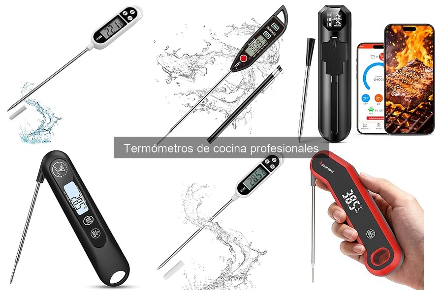 Mejores termómetros de cocina para smash burgers