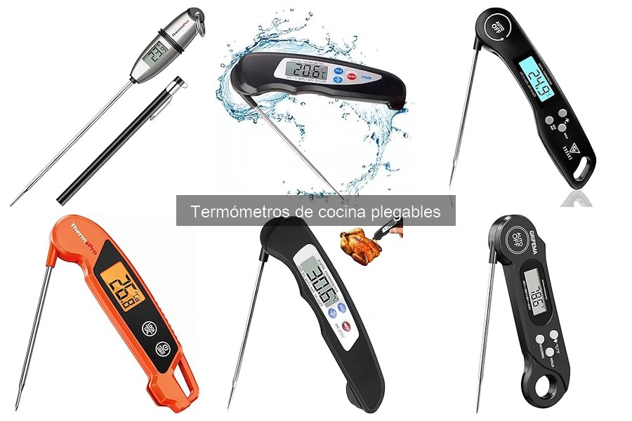 Mejores termómetros de cocina plegables para asar carne