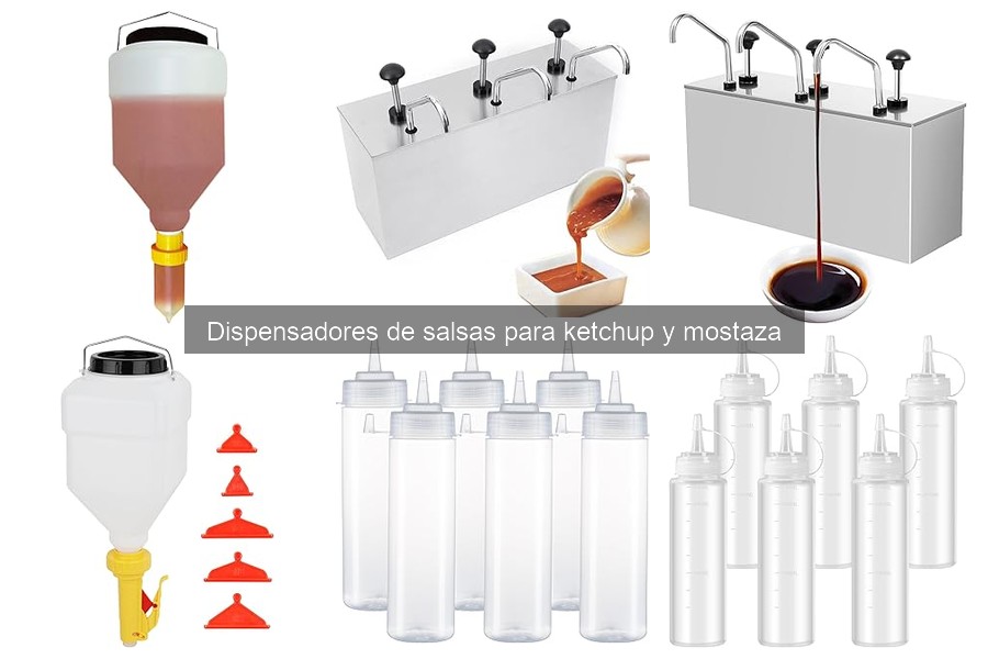 Mejores tiendas en línea para dispensadores de salsas