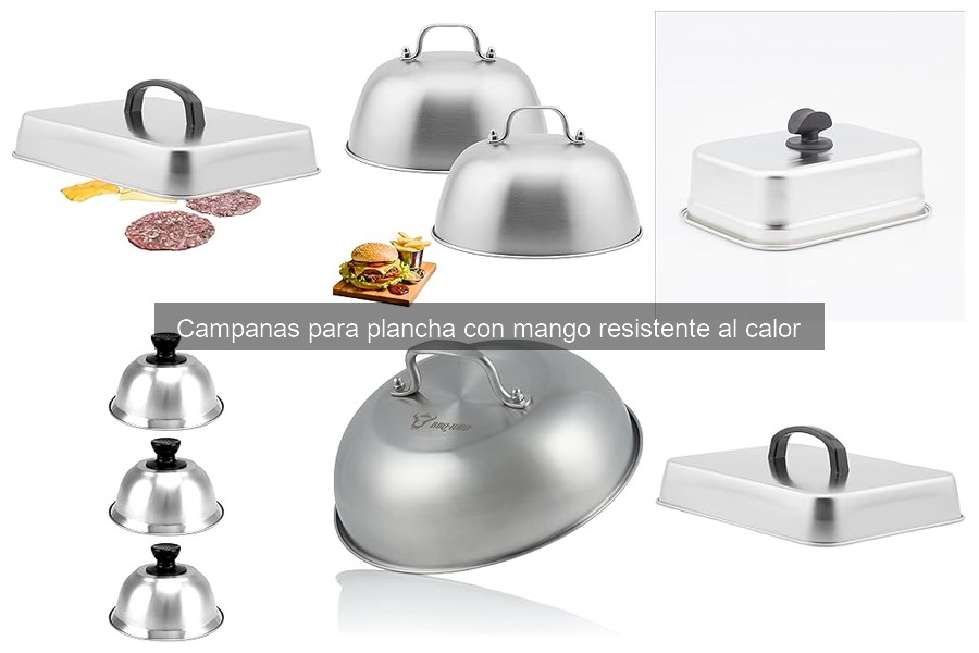 Mejores tiendas para comprar campanas para plancha con mango resistente