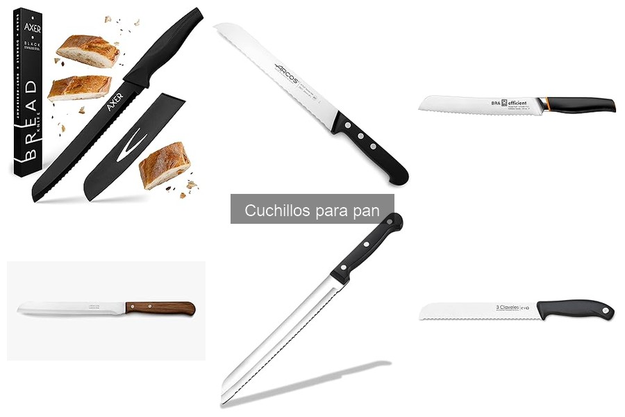 Mejores tiendas para comprar cuchillos de pan en oferta