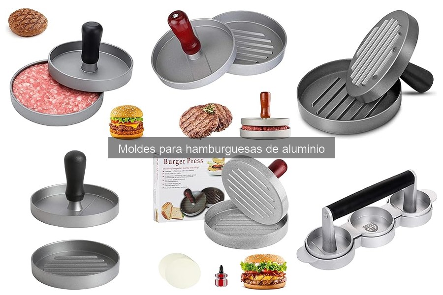 Mejores tiendas para comprar moldes de aluminio para hamburguesas