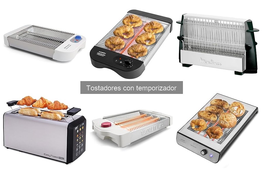 Mejores Tostadores con Temporizador: Comparativa 2023